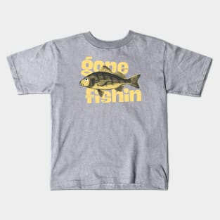 Gone Fishin / 2 Kids T-Shirt